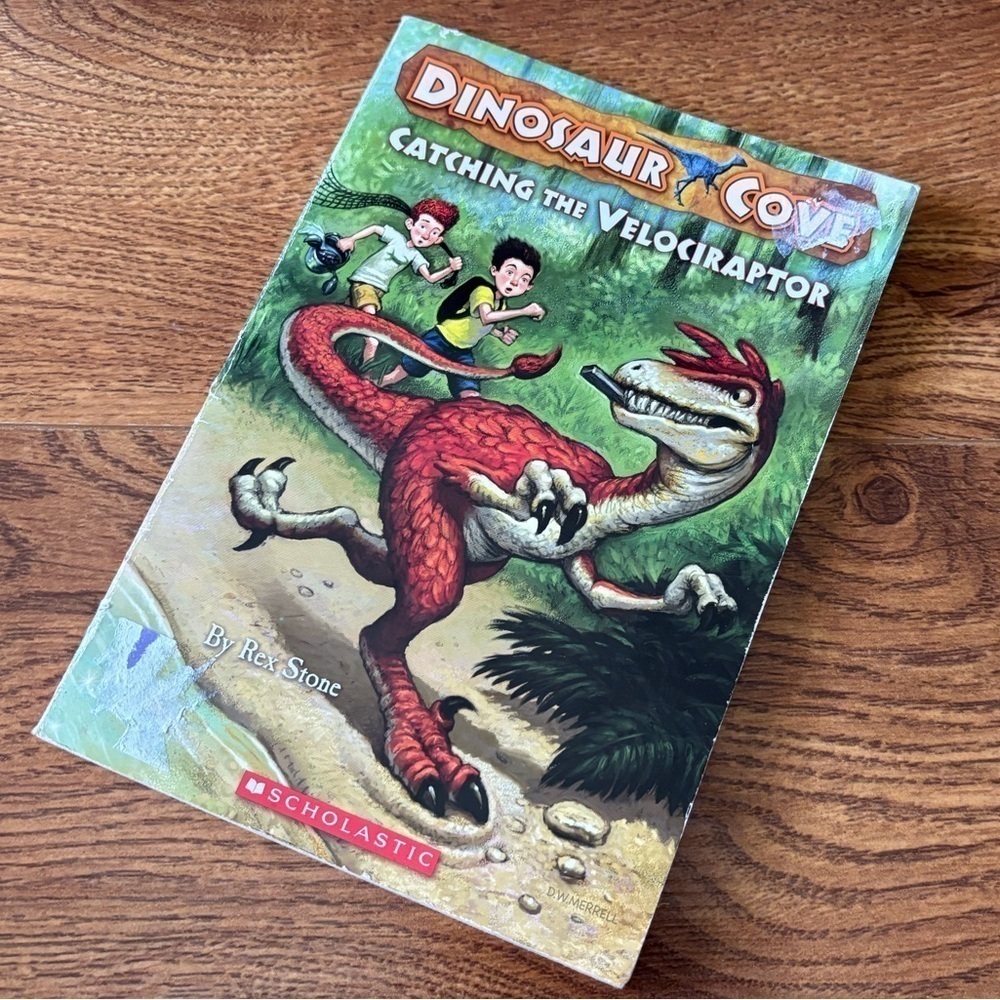 Dinosaur Cove: Catching the Velociraptor by: Rex Stone paperback book
